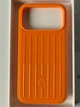 Чохол панель The RIMOWA Aluminium Case для Apple iPhone 17 Pro Max Orange - зображення 4