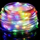 Светодиодная гирлянда 200 LED 20 метров USB с пультом RGB для новогоднего декора - изображение 3
