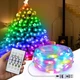 Светодиодная гирлянда 200 LED 20 метров USB с пультом RGB для новогоднего декора - изображение 4