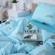 Комплект постельного белья MirSon Бязь 17-4736 Green leaves 143 x 210 см (2200008926168) - изображение 3