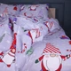 Простирадло MirSon Бязь 17-0683 Holly Jolly 200 х 220 см (2200010222593) - зображення 1
