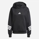 Худи женское Adidas W Fi 3S Oh Hd JC5426 XS Black (4067905810093) - изображение 9