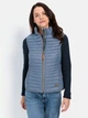 Теплый жилет короткий женский Camel Active VEST 360460-9E50-26 38 Голубой (4064478867370) - изображение 1