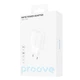 Блок живлення Швидка зарядка 20W Proove Rapid (Type-C) White | Адаптер живлення для телефону 546780003 - зображення 2