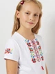 Вишиванка Lesia Веселка червона на білому 96211151-104 - изображение 3