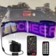Гнучкий екран RGB 1536 шт світлодіодів LED Matrix Panel APP wifi (16X64) ART-0566 IP65 92*374мм, з регульованою яскравістю - зображення 3