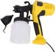 Електричний розпилювач для фарби 800 мл 2 м²/хв Electric Paint Sprayer 500W ручкою, 3 ступеня розпилення, пластик - зображення 1