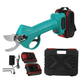 Аккумуляторный садовый секатор 2.0Ah 24V 25 мм Crafting tools с 2 батареями, зарядным устройством, в кейсе - изображение 1