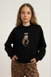 Свитшот LOCOLOCO 152 см Черный (2125000892061) - изображение 6