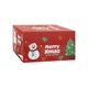 Новогодняя чашка Lesko "Merry Christmass" Санта-Клаус JJX005 Red подарочная кружка с блюдцем и ложечкой - изображение 3