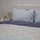 Постельное белье ТЕП Happy Sleep Blue Ash Ранфорс двуспальное наволочки 50х70 см Серый (17440180215) - изображение 5