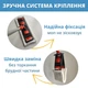 Швабра-флаундер з алюмінієвою рукояткою CLEANmaxx насадка з бавовни 40 см поліпшена комплектація з вушками - зображення 2