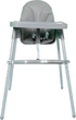 Krzesełko do karmienia Hedo regulowane Szare (5904041148026) - obraz 1