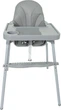 Krzesełko do karmienia Hedo regulowane Szare (5904041148026) - obraz 5