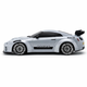 Машинка на радиоуправлении Nissan 1:24 дрифт 4WD 2.4GHz с LED подсветкой серая RC авто до 60 м - изображение 2