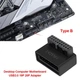 Адаптер переходник угловой 90° USB 3.0 Внутренний разъём 19/20P PH19B для материнской платы - изображение 2