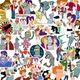 Набор наклеек стикеров Футурама Futurama 50 штук наклейки из мультсериала - изображение 2