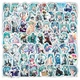 Набір наклейок стікерів Міку Хацуне Hatsune Miku 50 штук наліпки з Vocaloid - зображення 5