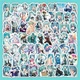 Набір наклейок стікерів Міку Хацуне Hatsune Miku 50 штук наліпки з Vocaloid - зображення 6