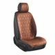 Преміум накидки для передніх сидінь CarLife Racer, coffee 2шт SC20402 - зображення 1