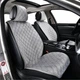 Преміум накидки для передніх сидінь CarLife Turbo, grey 2шт SC30202 - зображення 3