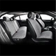 Комплект преміум накидок для сидінь CarLife Turbo, grey SC30204 - зображення 7