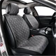 Комплект преміум накидок для сидінь CarLife Nitro, grey SC40204 - зображення 4