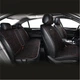 Комплект преміум накидок для сидінь CarLife Nitro, black-red SC40114 - зображення 7