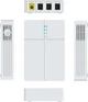 ИБП для маршрутизатора WGP Mini DC Optima 301 9900mah 9-12V - изображение 4