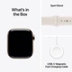 Smartwatch Apple Watch Series 11&nbsp;GPS + Cellular 42mm Gold Titanium Case with Light Blush Sport Band S/M (MF8W4) - obraz 8