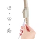 Крісло-гойдалка Kinderkraft Swingee Beige (KBSWIN00BEG0000) - зображення 3