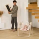 Крісло-гойдалка Kinderkraft Swingee Beige (KBSWIN00BEG0000) - зображення 9