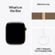 Smartwatch Apple Watch Series 11&nbsp;GPS + Cellular 46mm&nbsp;Gold Titanium Case with Gold Milanese Loop M/L (MFD84) - obraz 8