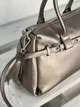 Стильна жіноча сумка з екошкіри David Jones CM7699 - бронзовий металік - изображение 5