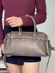 Стильна жіноча сумка з екошкіри David Jones CM7699 - мокко - изображение 2