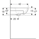 Раковина KOLO Runa 50 L81950000 белая - изображение 5