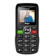 Мобiльний телефон Ergo R182 Dual Sim Чорний - зображення 1