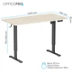 Компьютерный стол OfficePro ODE1470LWB - изображение 5