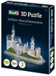 Puzzle 3D Revell Zamek Neuschwanstein 121 element (4009803002057) - obraz 3