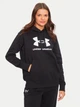 Худи теплое женское Under Armour Ua Rival Fleece Big Logo Hdy 1379501-001 XS (196883854233) - изображение 5