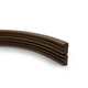 Уплотнитель для дверей клеящийся Е-образный HORST DS-E 9x4 BROWN 6 м коричневый - изображение 8