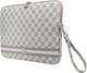 Etui na laptopa DKNY Sleeve Checkered Pattern Printed Stripes 16" Beige (DKCS16PVSHLE) - obraz 1