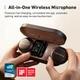 Микрофонная радиосистема AnkerWork M650 (2 TX + 1 RX) Combo Black - изображение 2