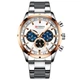 Часы мужские Curren 8355 Silver-White - изображение 1