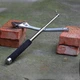 Телескопическая металлическая палка с прорезиненной рукояткой CanerGrip, 54 см - изображение 3