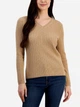 Пуловер женский Tommy Hilfiger 863694433 S Бежевый (1159849697) - изображение 1