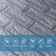 Панель стінова 3D 700х770х2мм СРІБЛО (D) SW-00001908 - изображение 4