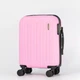 Чемодан пластиковый для ручной клади Lowcost лоукост Wizz Air 40 x 20 x 30 розовий - изображение 2