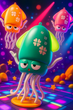 Танцующий осьминог робот музыкальная интерактивная игрушка аккумуляторный зеленый развивающие игрушки для детей - изображение 3