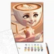 Картина по номерам Ballerina Cappuccino 40x40 см. Brushme SBS037 - изображение 2